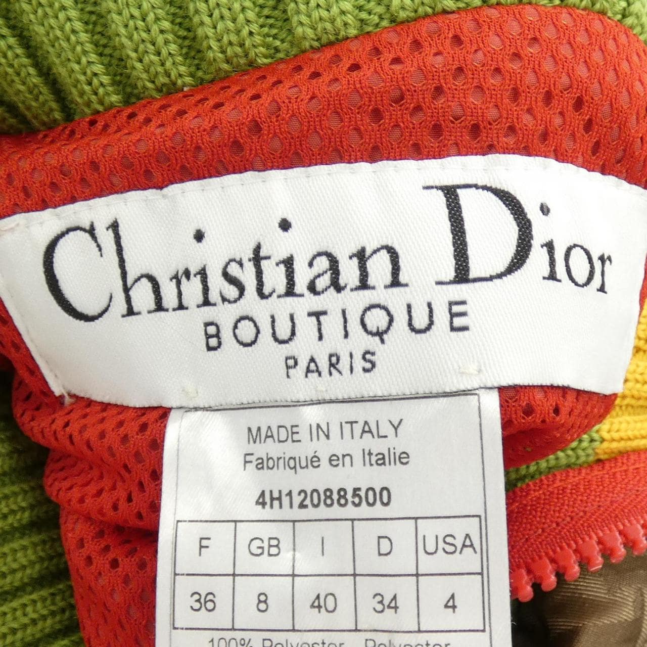 【ヴィンテージ】クリスチャンディオール CHRISTIAN DIOR RASTA TROTTER 4H12088500 コート