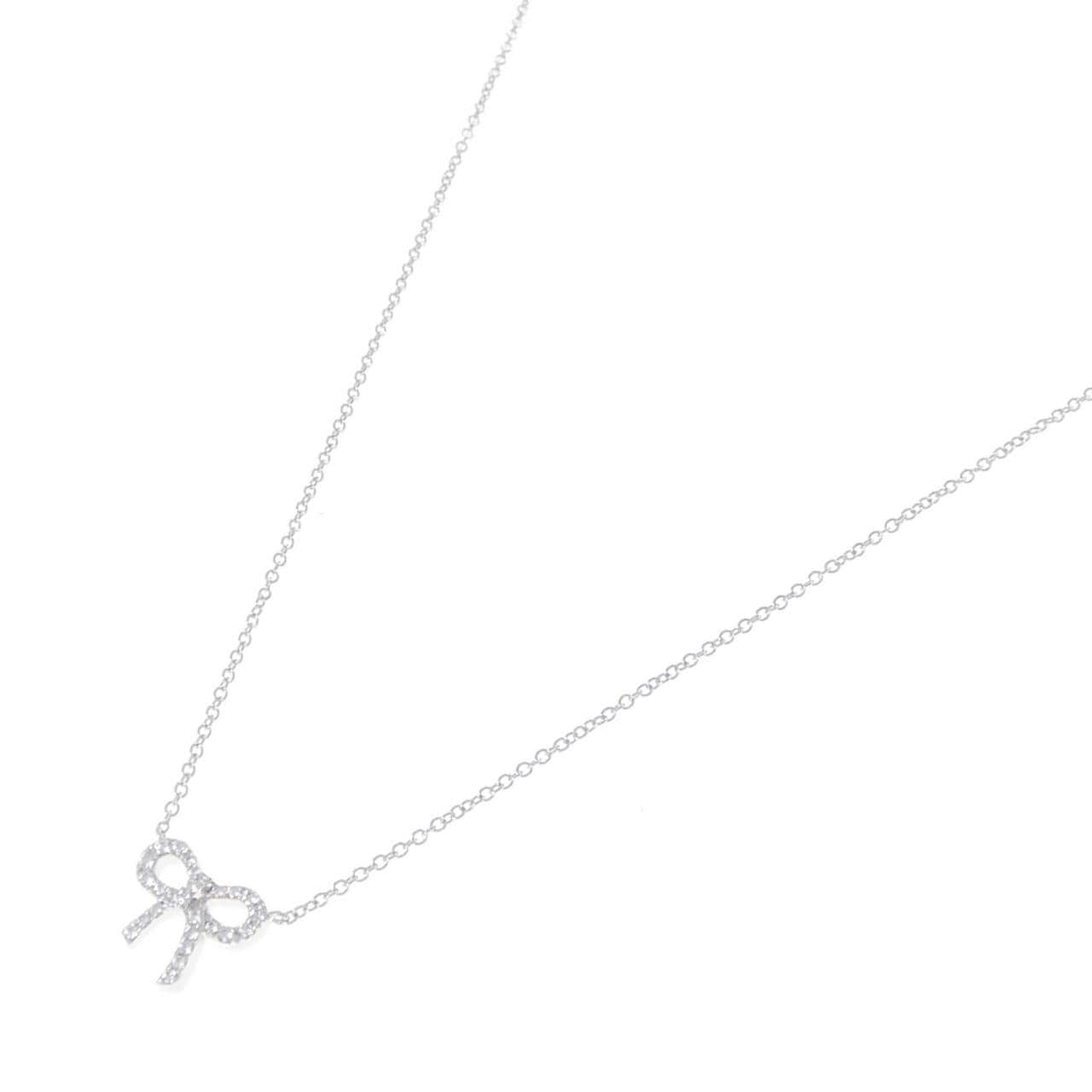 ティファニー メトロボウ ミニ ネックレス