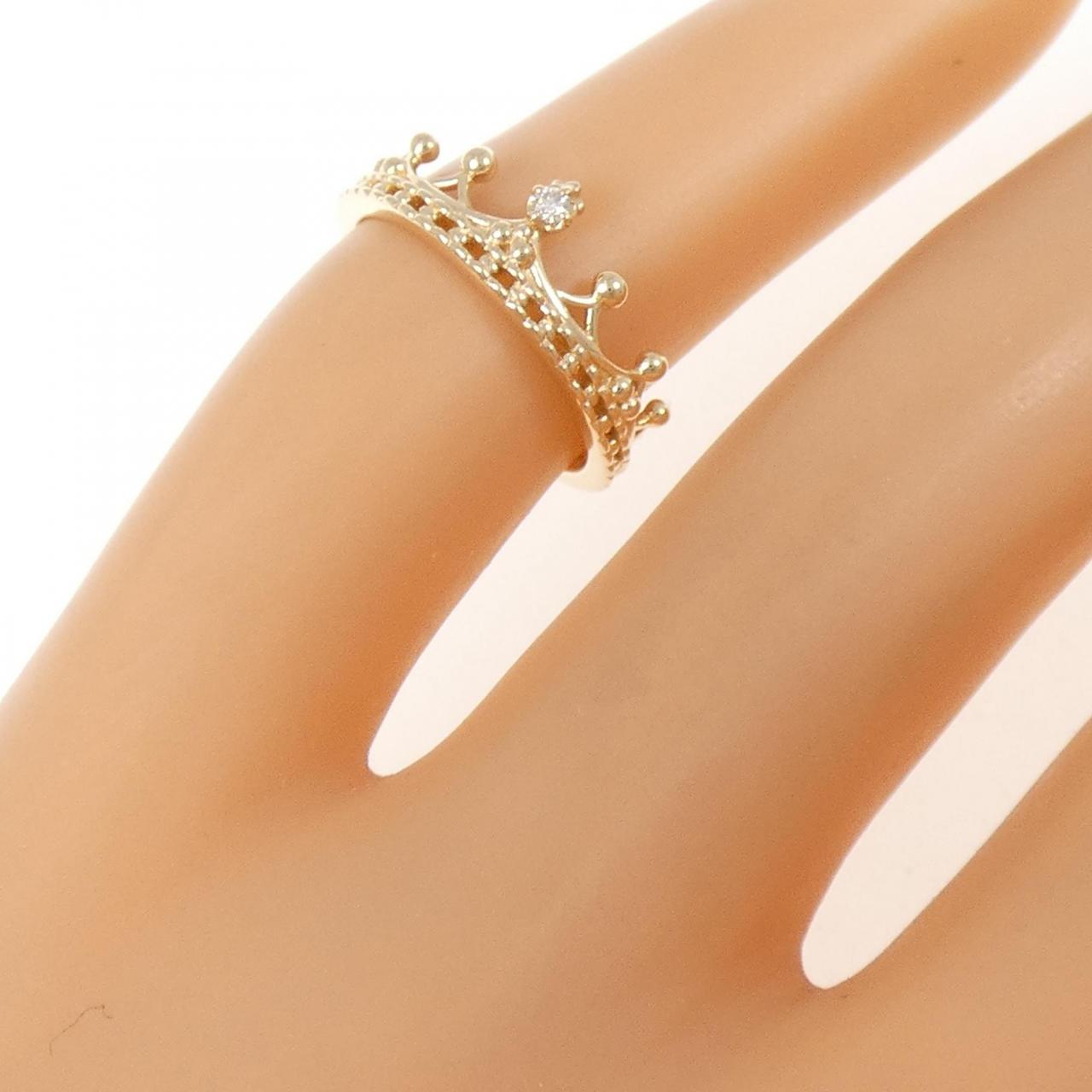 ノジェス クラウン ダイヤモンド リング 0.01CT