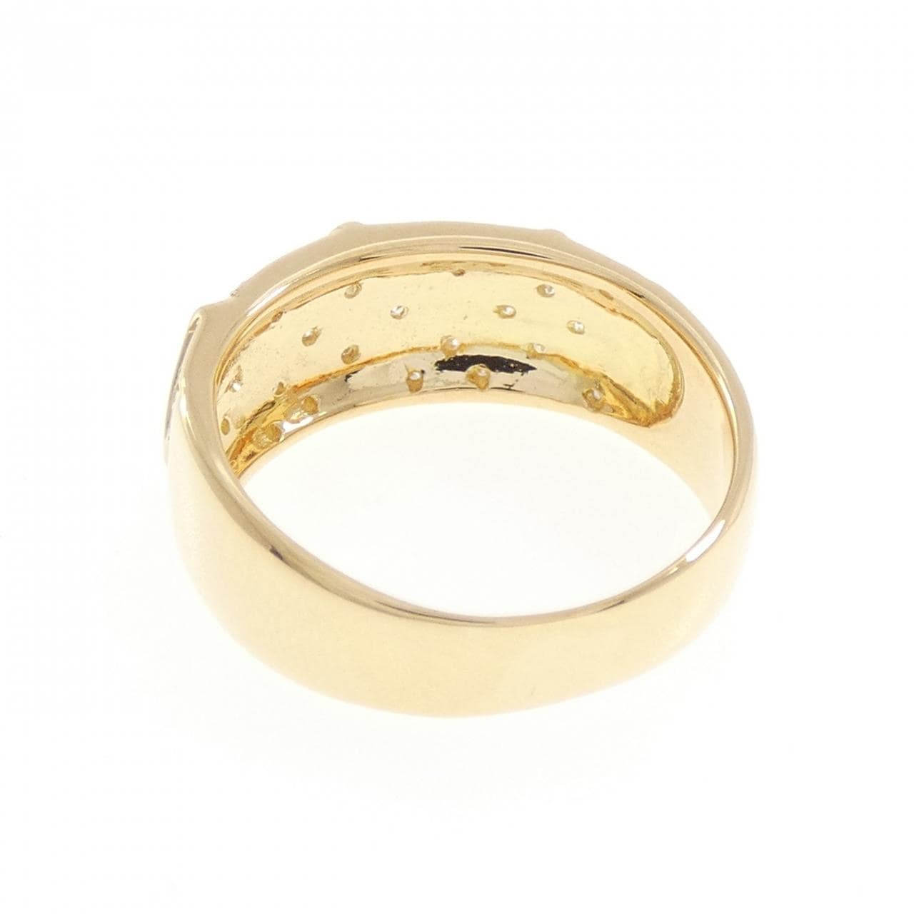 K18YG ダイヤモンド リング 0.16CT