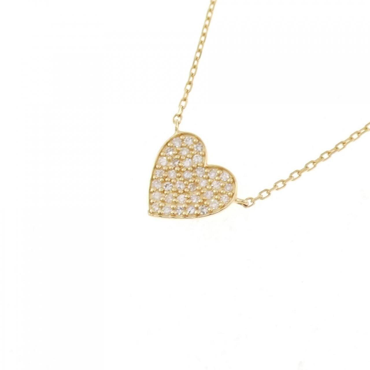 アガット ダイヤモンド ネックレス 0.06CT