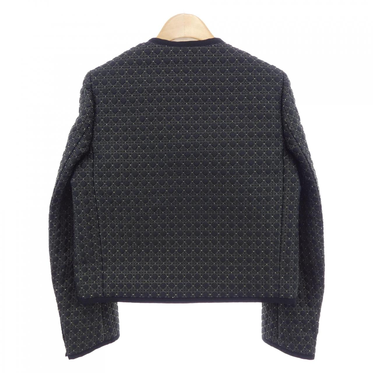 クリスチャンディオール CHRISTIAN DIOR マクロカナージュ 541V58A2567 ノーカラージャケット