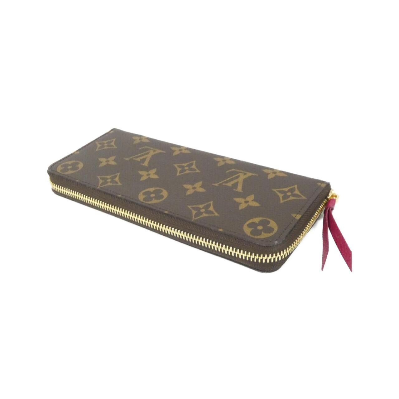 LOUIS VUITTON Monogram Portefeuille Clemence M60742 Wallet