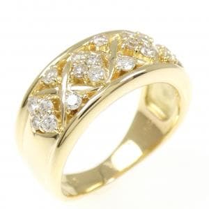 K18YG ダイヤモンド リング 0.52CT