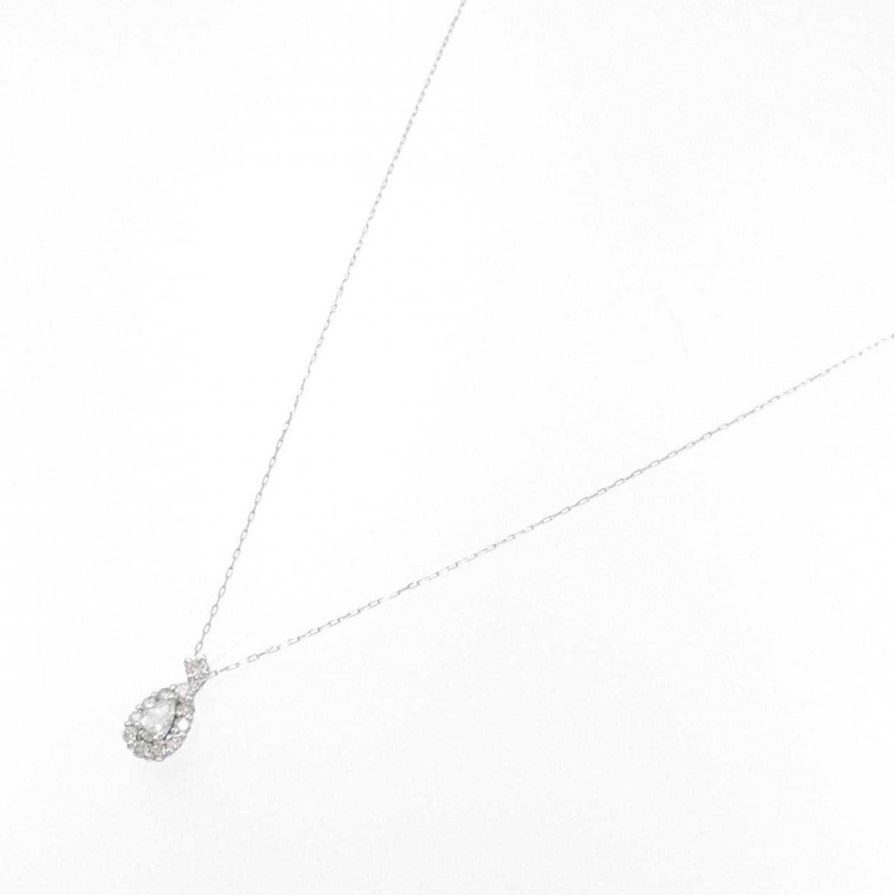 [BRAND NEW] PT900/PT850 Diamond Necklace 0.18CT