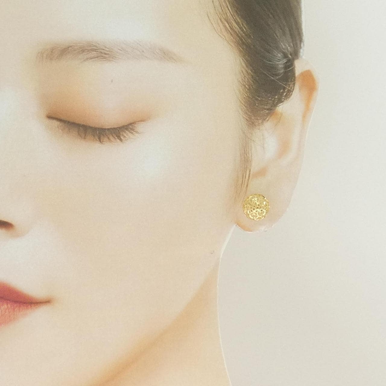 【新品】K18YG ピアス