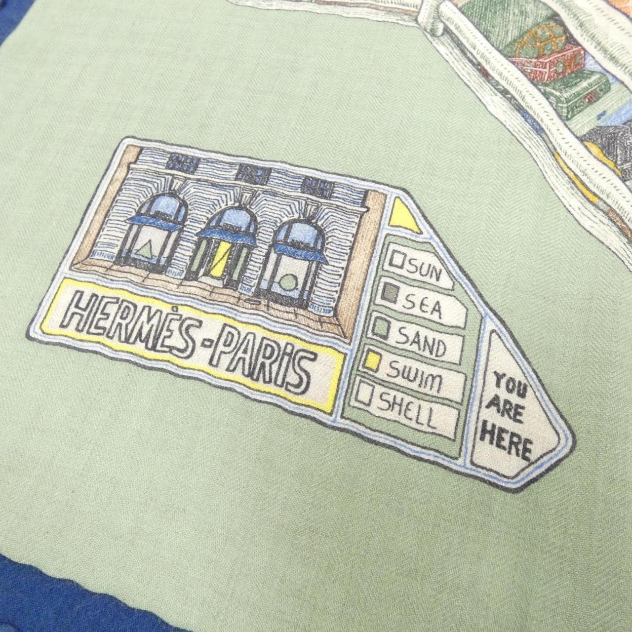 【未使用品】エルメス カレ アッシュ 103812T スカーフ