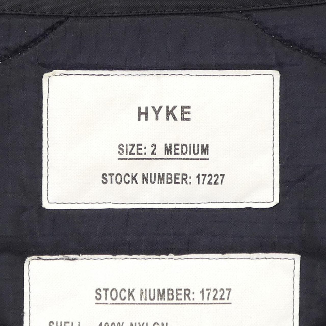 ハイク HYKE 17227 コート