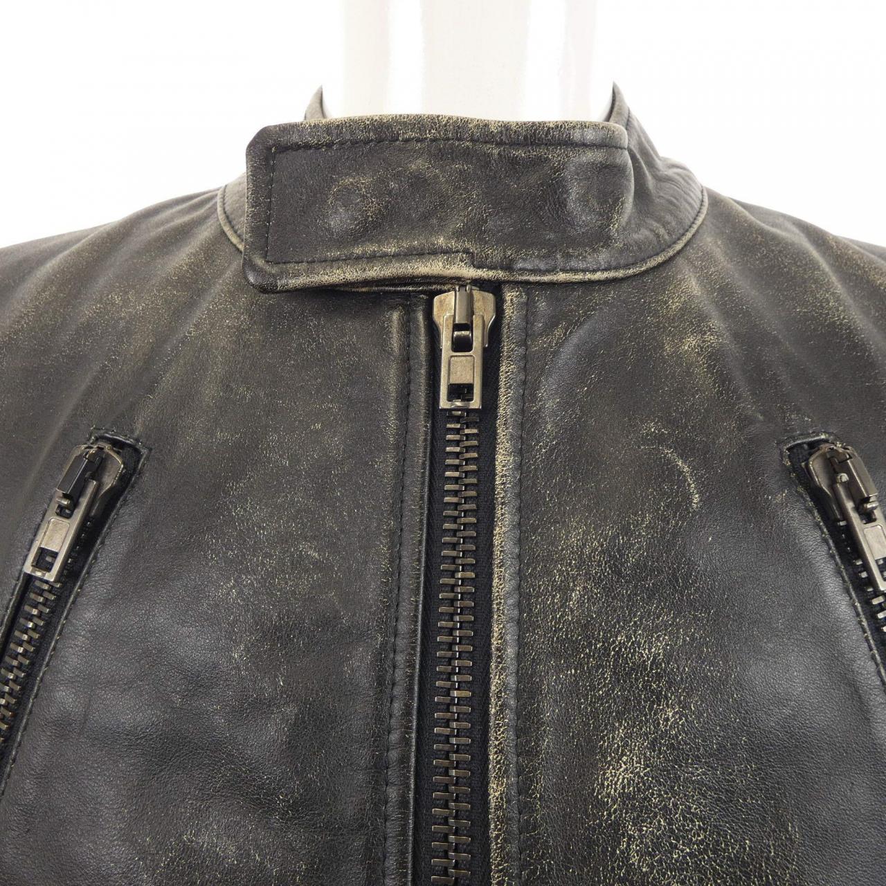 メゾンマルジェラ Maison Margiela ハの字 S50AM0169 レザージャケット