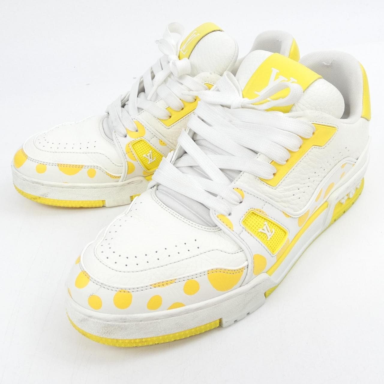 ルイヴィトン LOUIS VUITTON 草間彌生 LV×YK LVトレイナーライン スニーカー