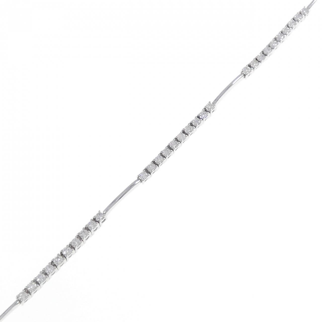LINE ダイヤモンド ブレスレット 1.56CT