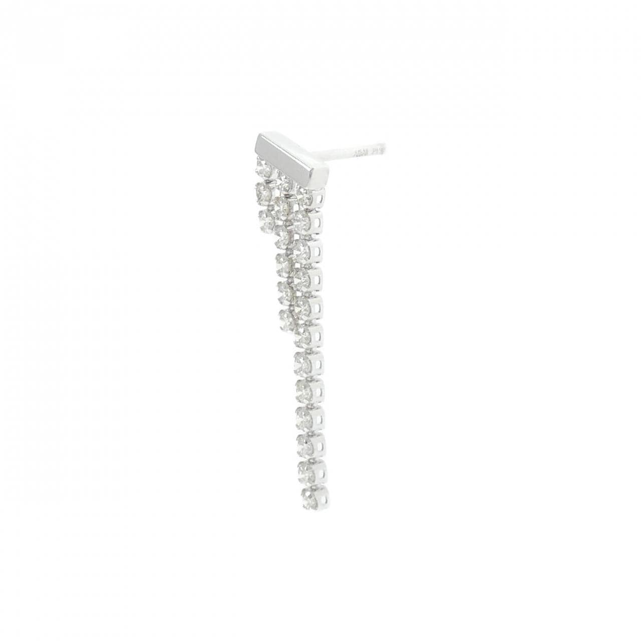 アーカー シャンデリア ピアス 0.25CT 片耳