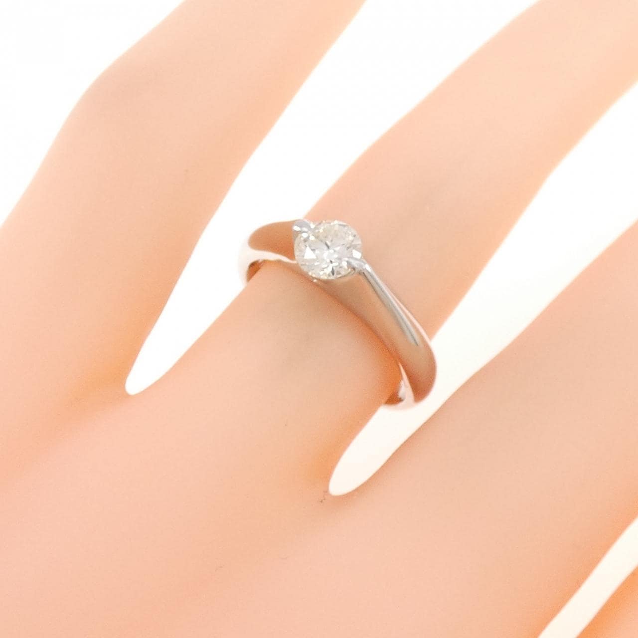 PT900 ダイヤモンド リング 0.43CT