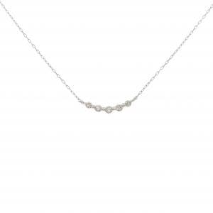 PT900/PT850 ダイヤモンド ネックレス 0.12CT