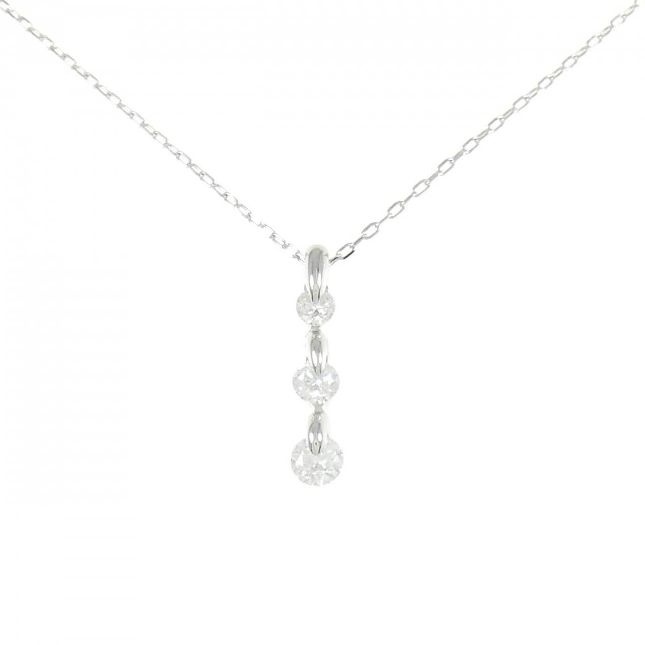 PT900/PT850 ダイヤモンド ネックレス 0.50CT