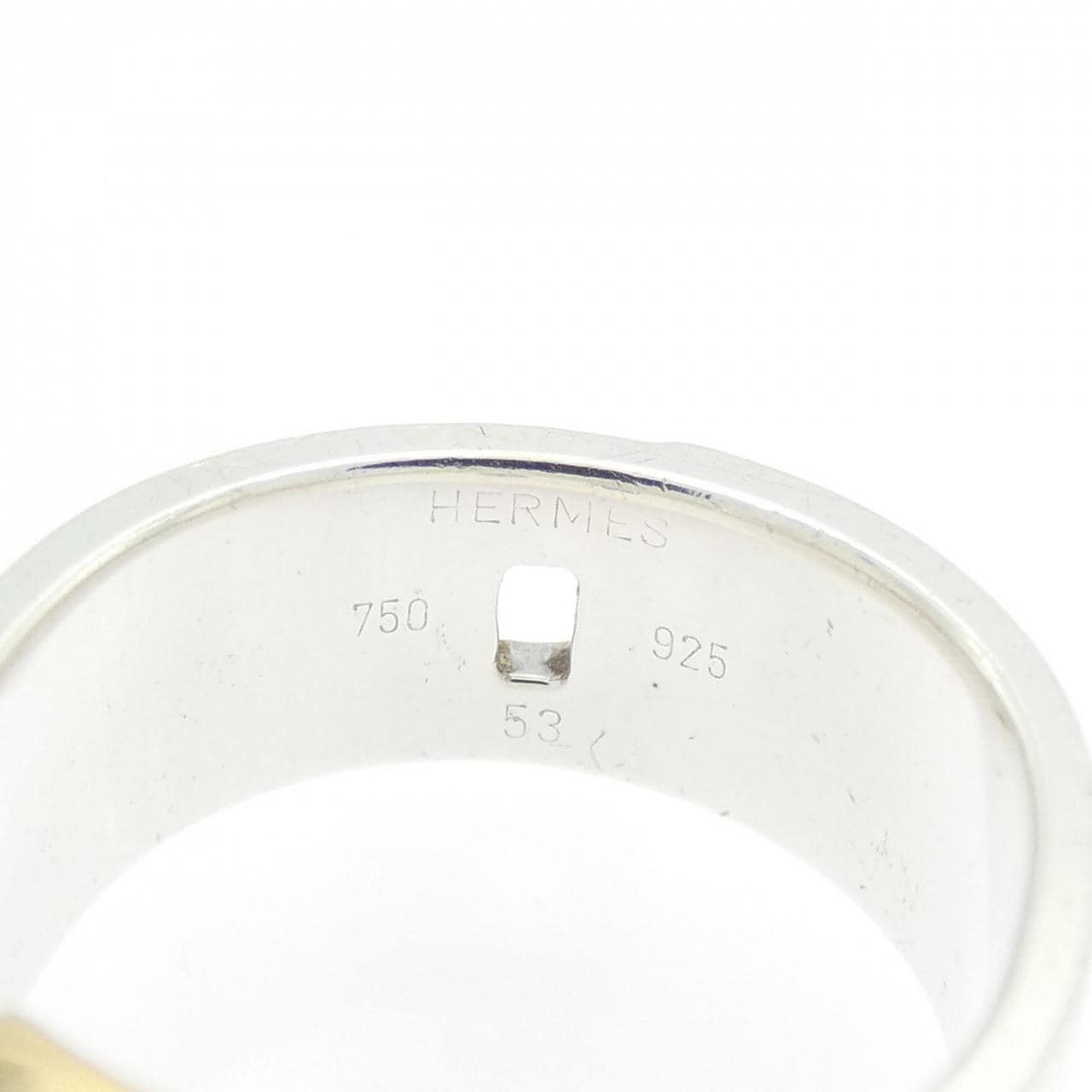 【ヴィンテージ】エルメス 925/750YG リング