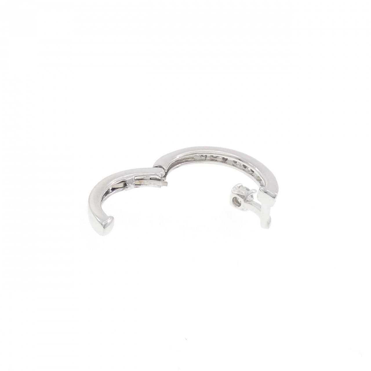 PT900 ダイヤモンド イヤーカフ 0.20CT 片耳