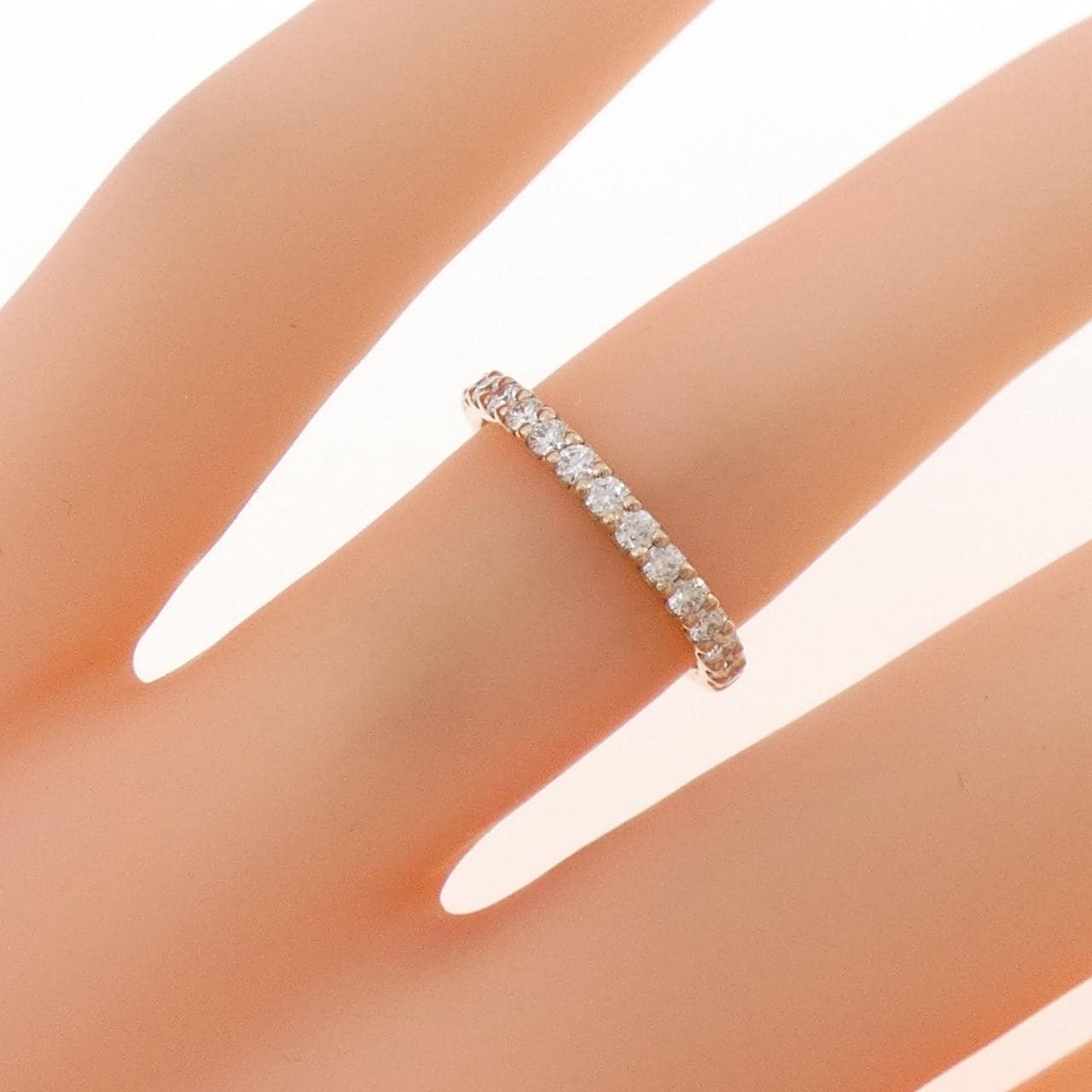 K18PG ダイヤモンド リング 0.27CT