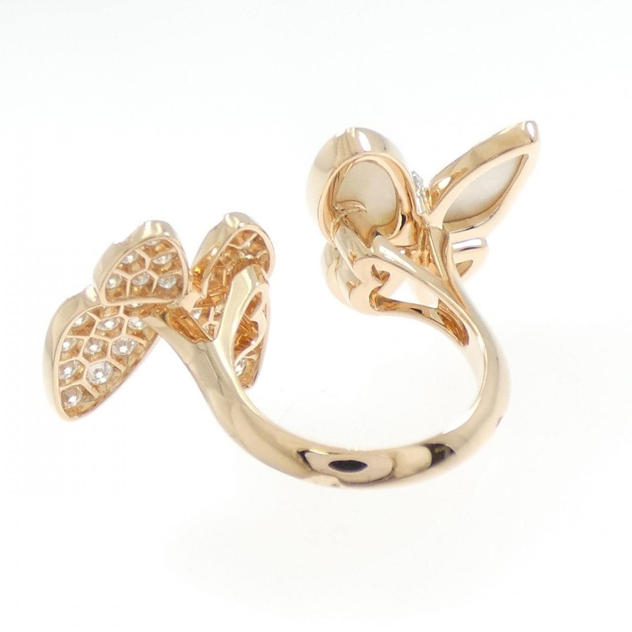 ヴァンクリーフ&アーペル ドゥ パピヨン アントレ レ ドア リング