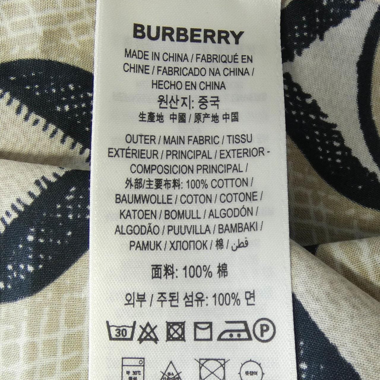 バーバリー BURBERRY 8032477 シャツ