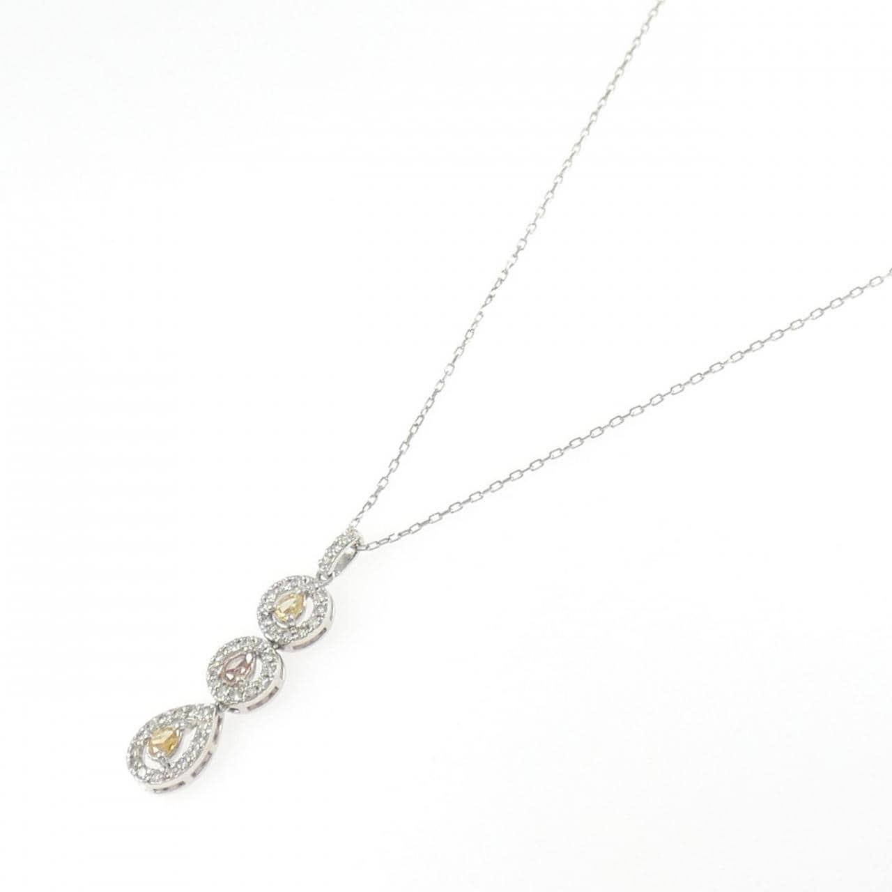 PT900/PT850 ダイヤモンド ネックレス 0.29CT