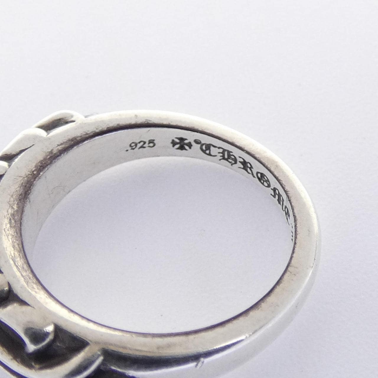 クロムハーツ CHROME HEARTS BABY CLSC FLORAL CRS ベイビークラシックフローラルクロス 207146023SLVXXX001 RING