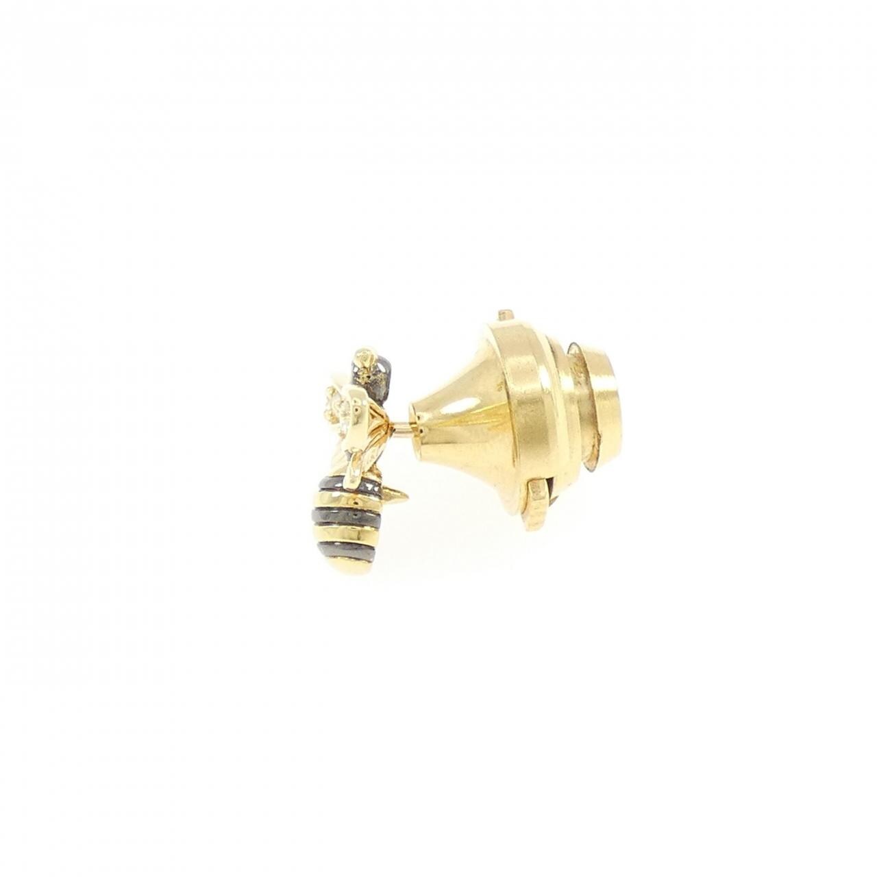タサキ ダイヤモンド ブローチ 0.05CT
