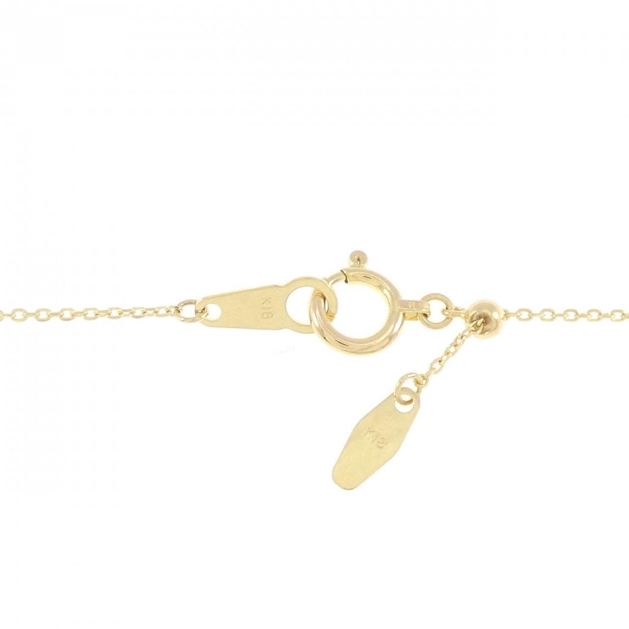 K18YG ダイヤモンド ネックレス 0.65CT