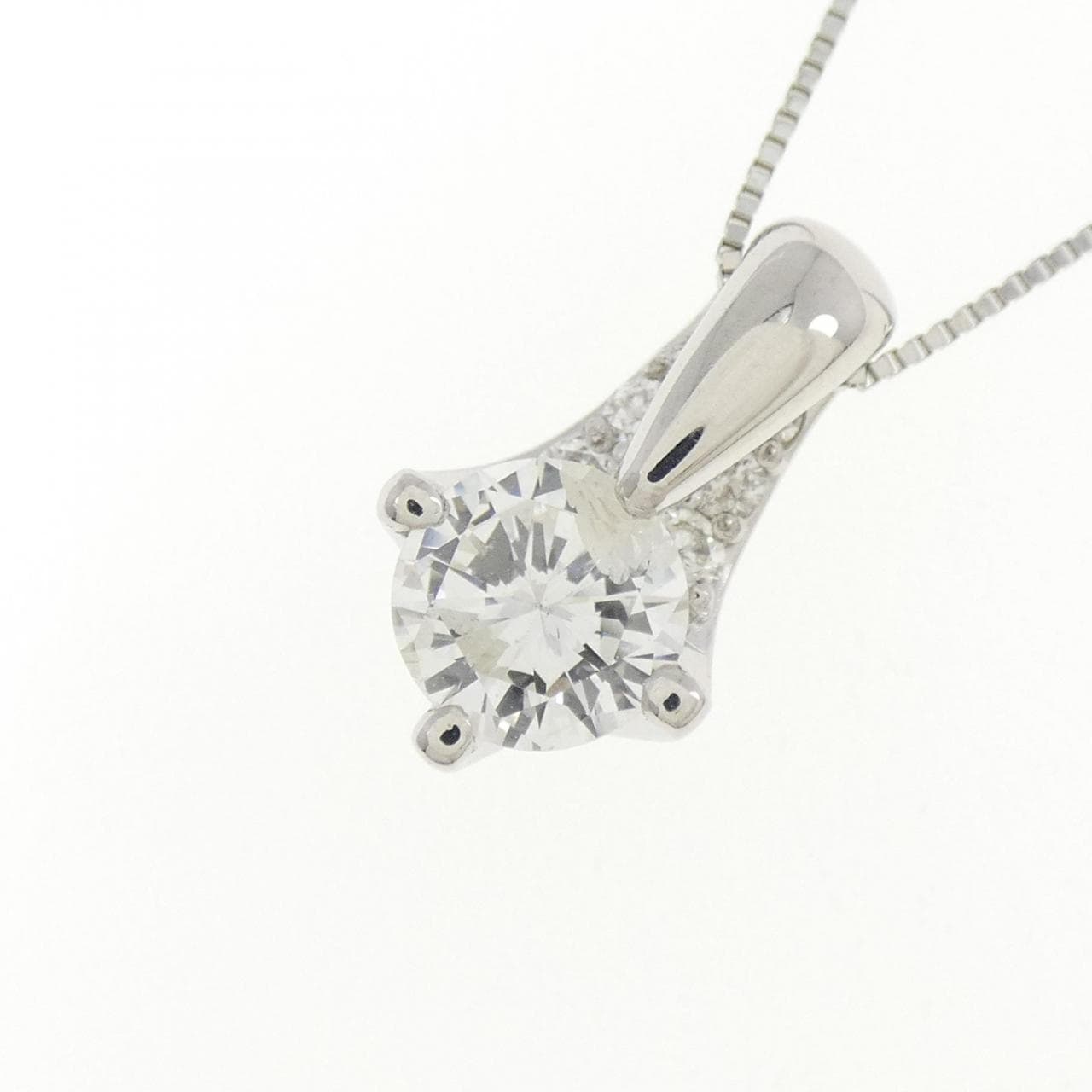 PT ダイヤモンド ネックレス 0.80CT