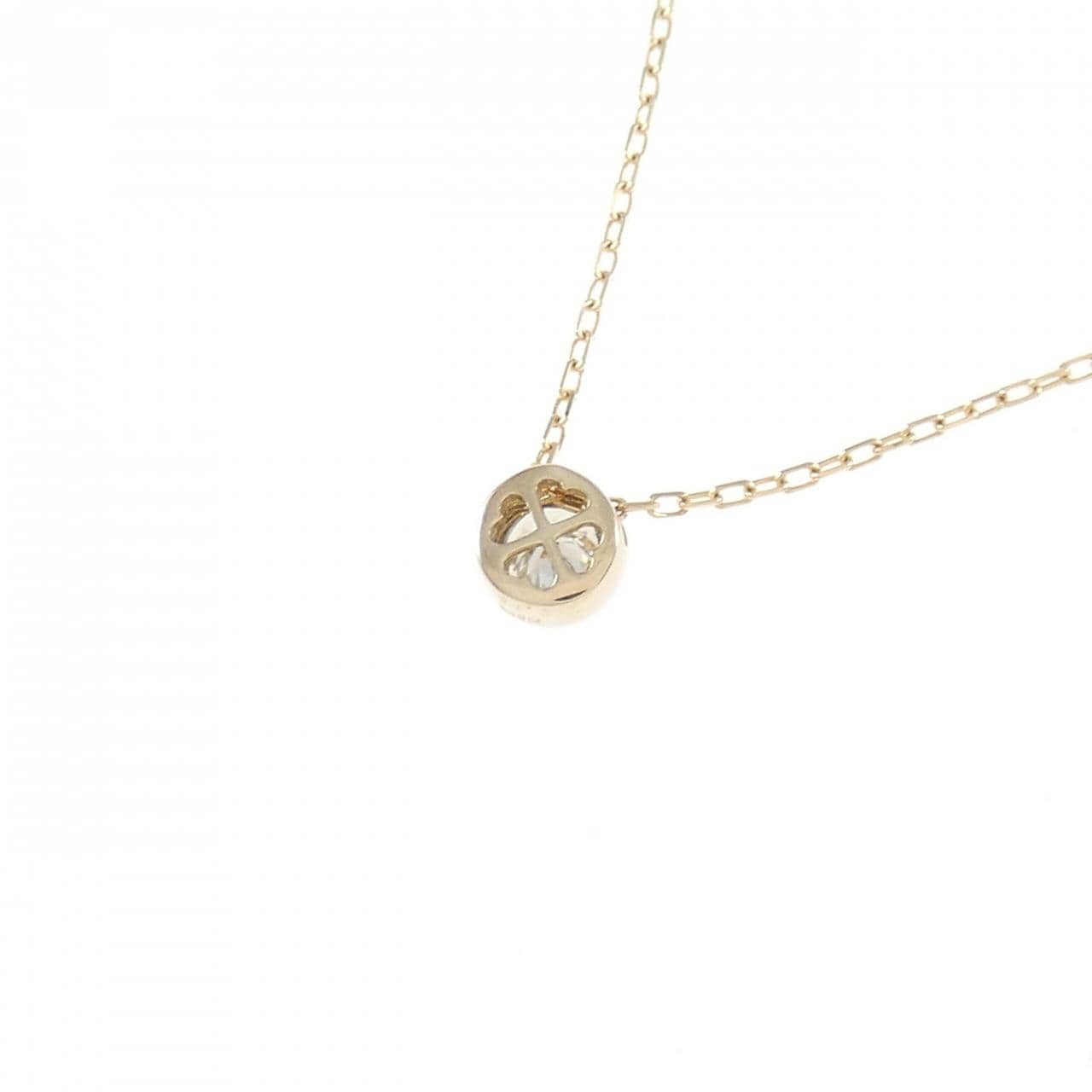 K18PG ダイヤモンド ネックレス 0.15CT