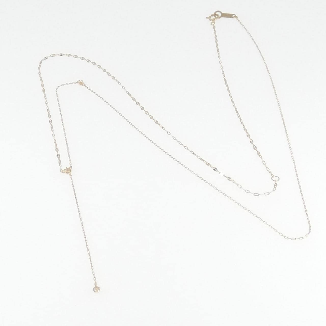 4゜C ホワイトトパーズ ネックレス