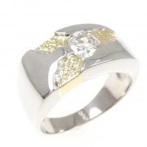 PT900/K18YG ダイヤモンド リング 0.5CT