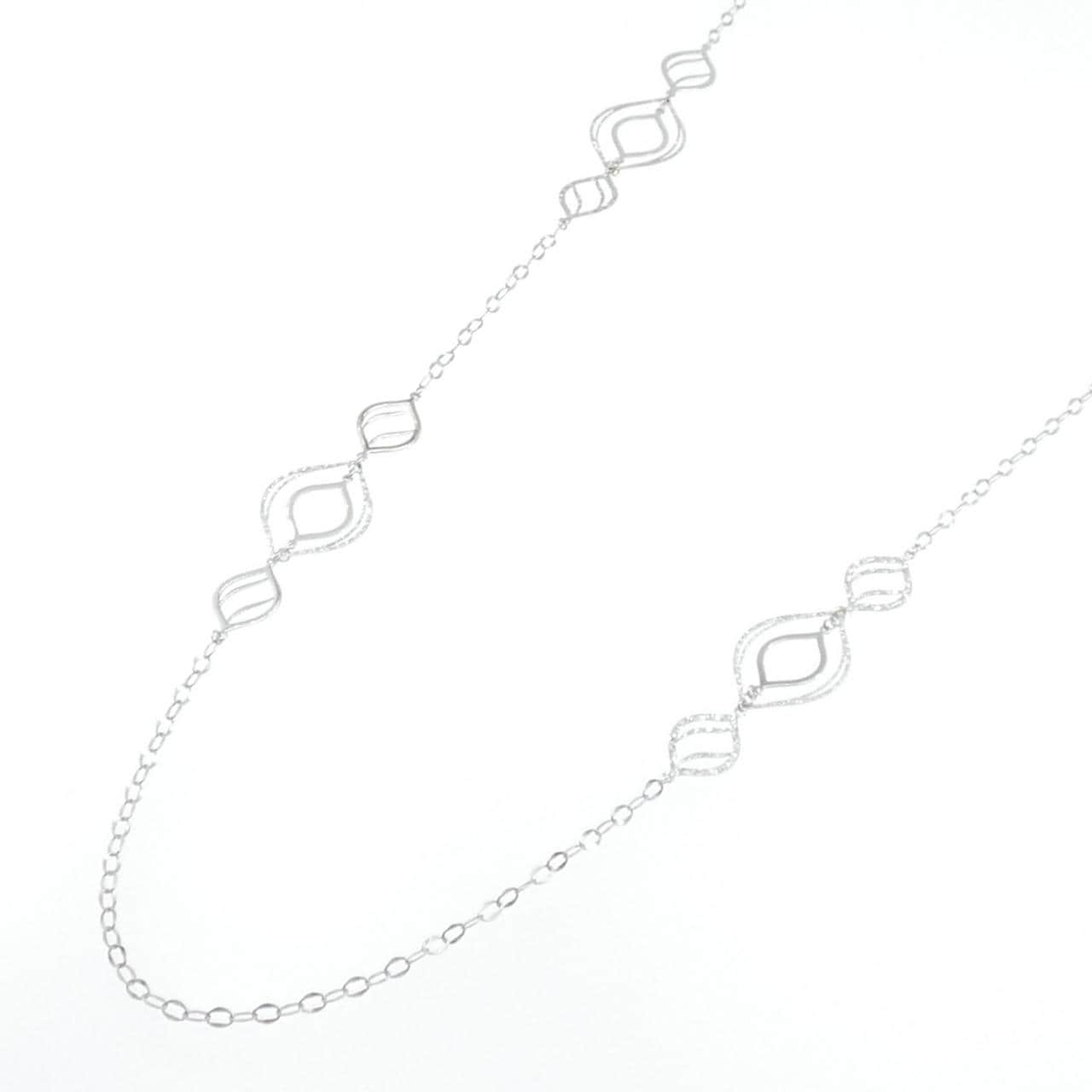 K18WG ネックレス