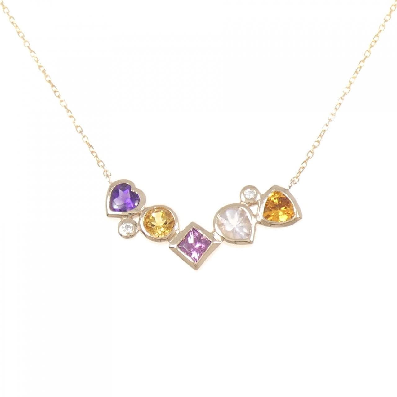 4°C Color Stone Necklace