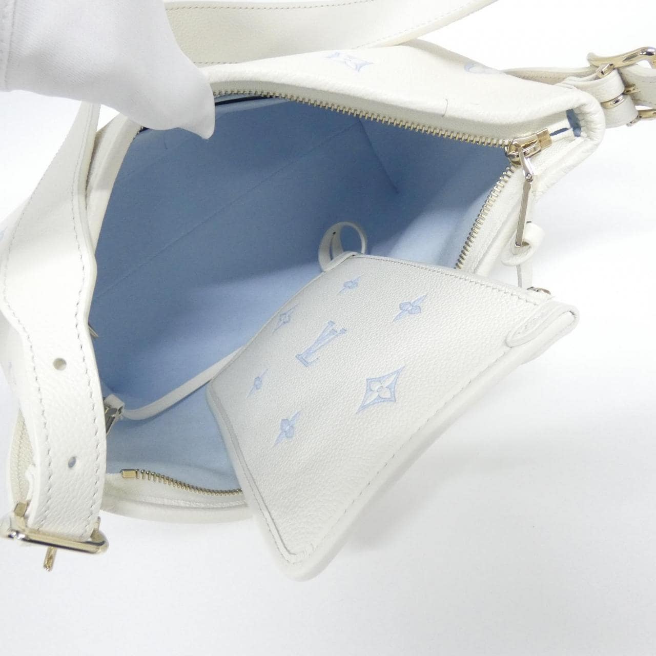 ルイヴィトン バイカラー モノグラム アンプラント キャリー オール M27573 ショルダーバッグ