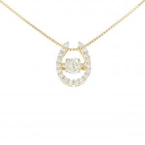 [BRAND NEW] K18YG Diamond Necklace 0.313CT F SI2 Good