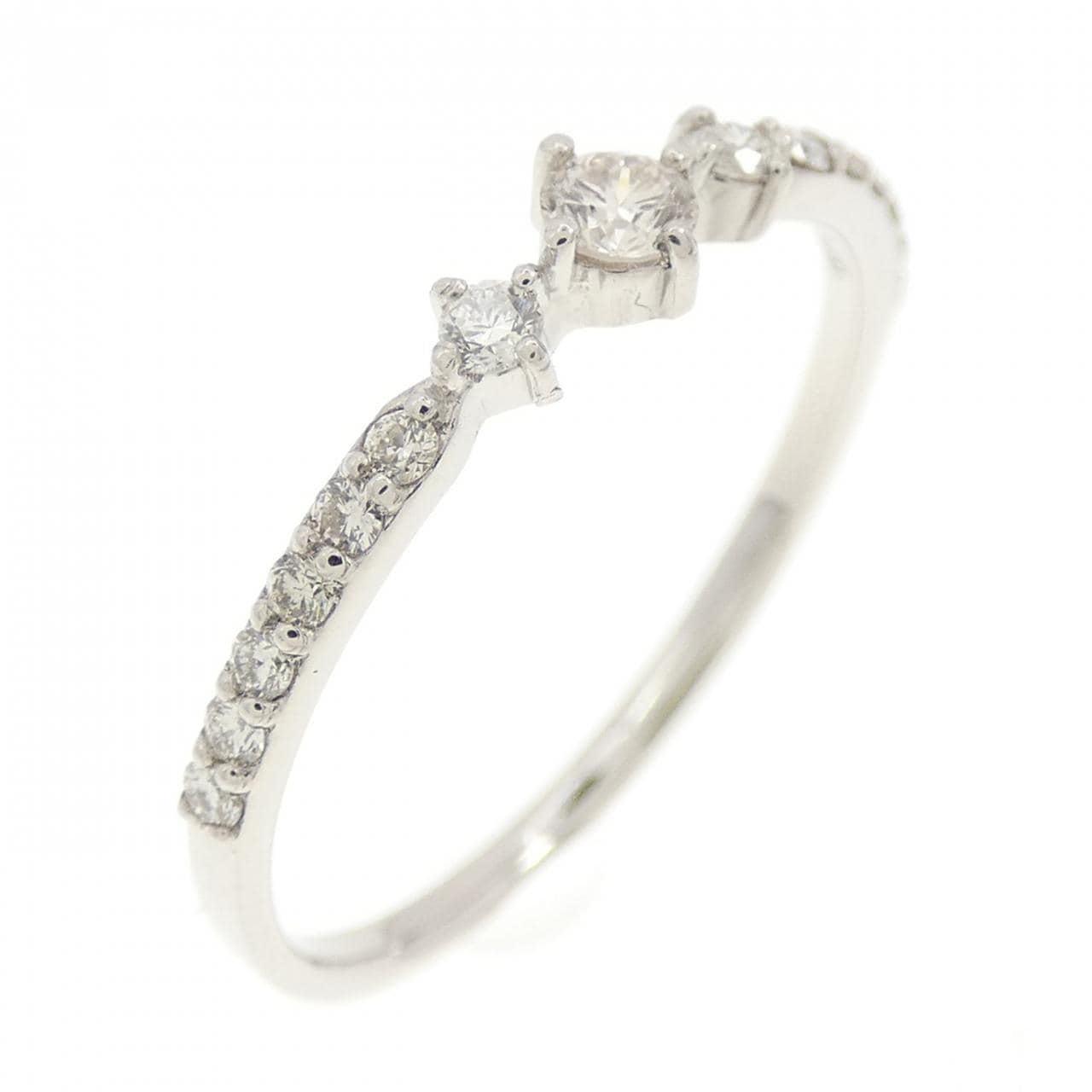[新品] PT900鑽石戒指 0.20CT