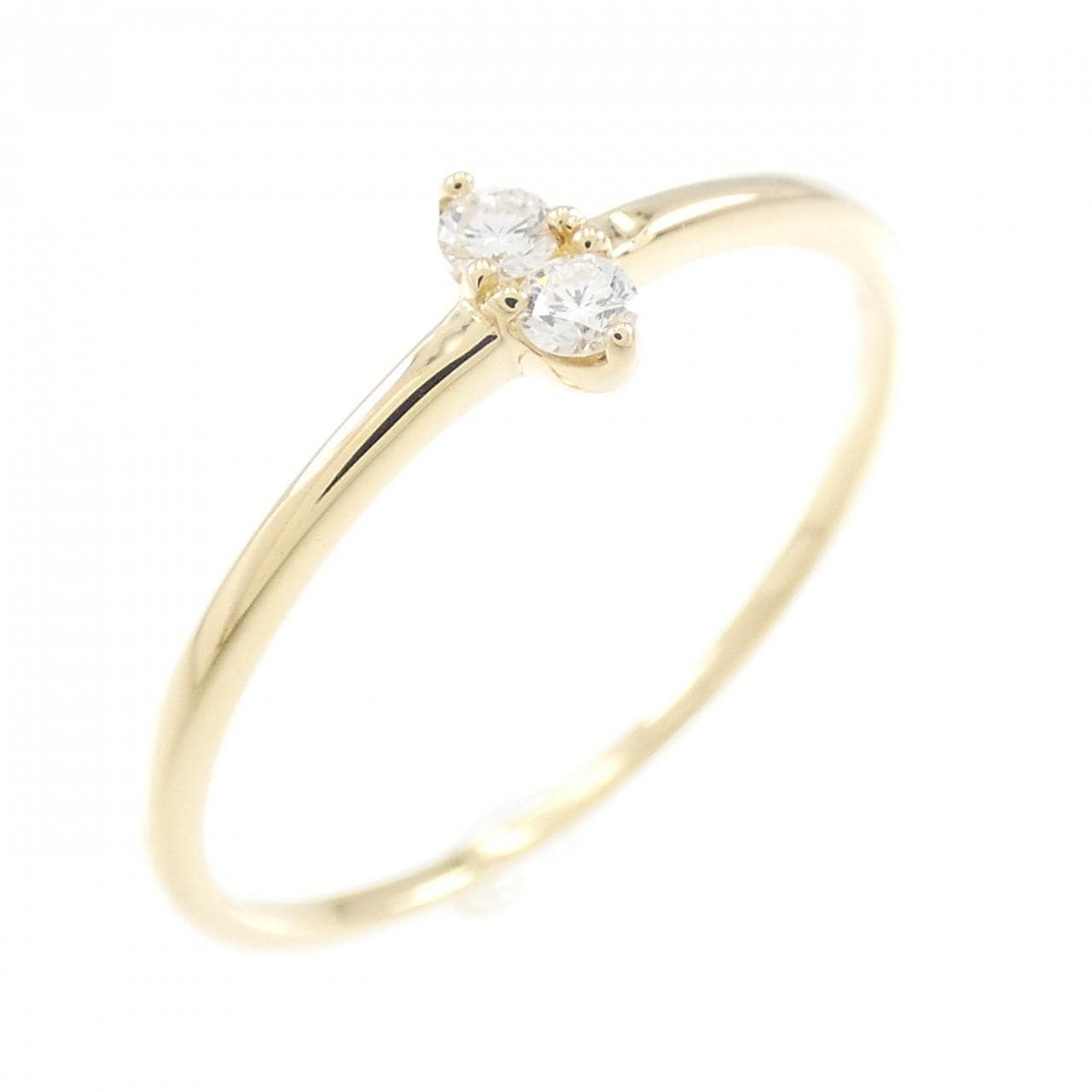 【リメイク】K18YG ダイヤモンド リング 0.06CT