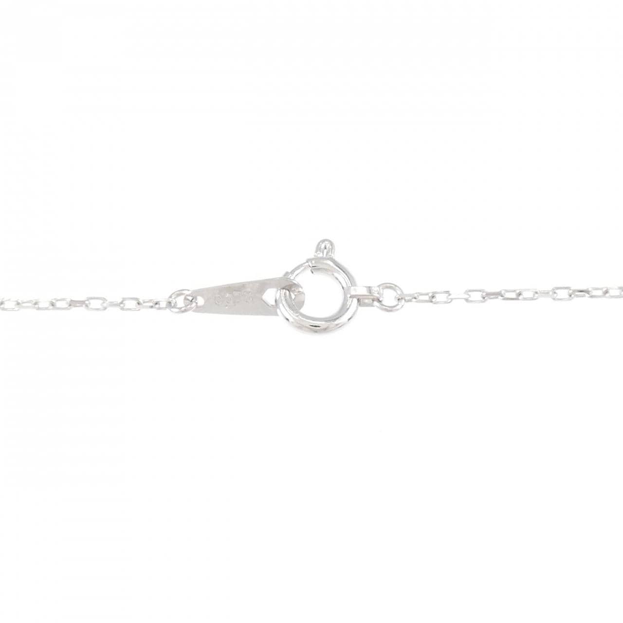 K18WG ダイヤモンド ネックレス 0.375CT