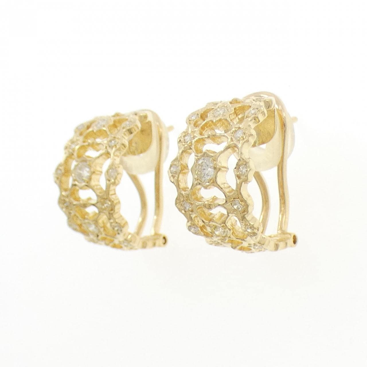 K18YG ダイヤモンド ピアス/イヤリング  0.70CT