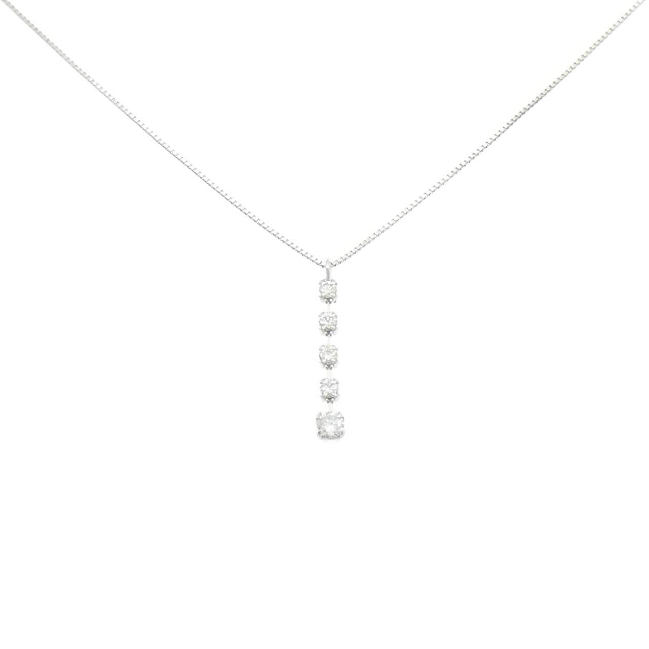 PT850 ダイヤモンド ネックレス 0.15CT