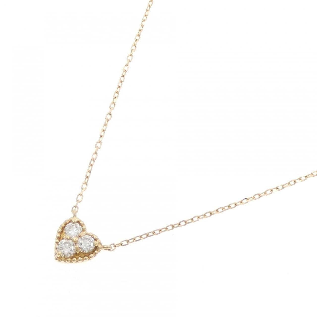 ヴァンドーム ダイヤモンド ネックレス 0.12CT