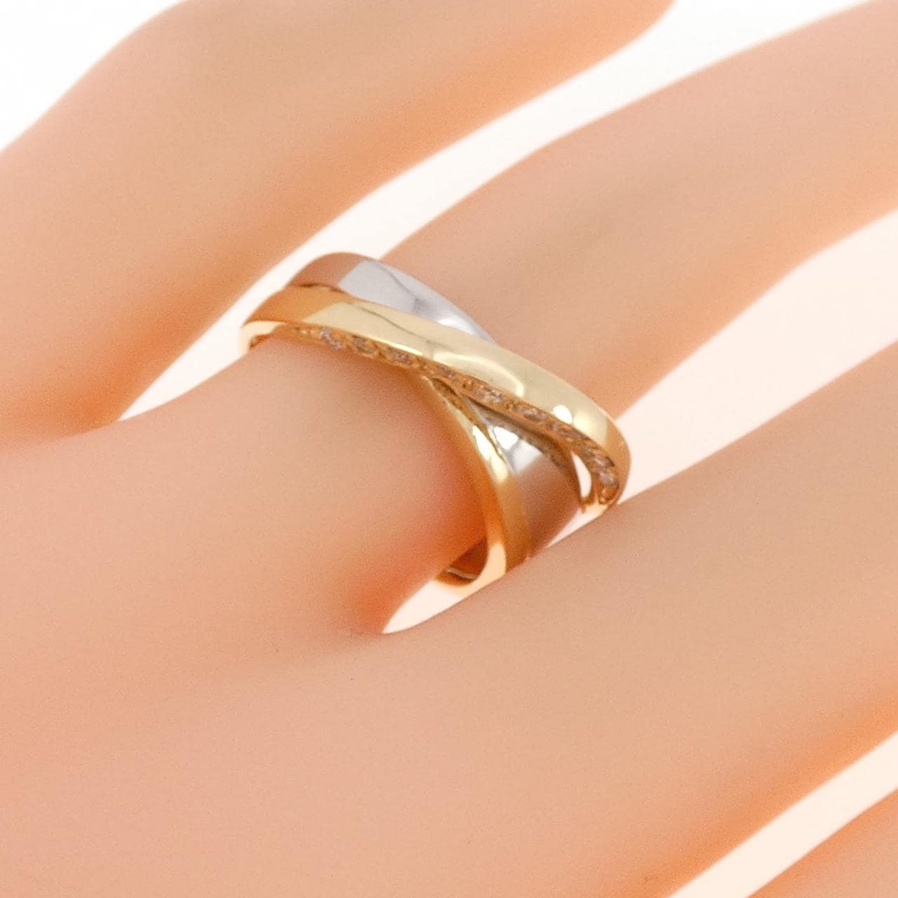 ジュネ ダイヤモンド リング 0.14CT