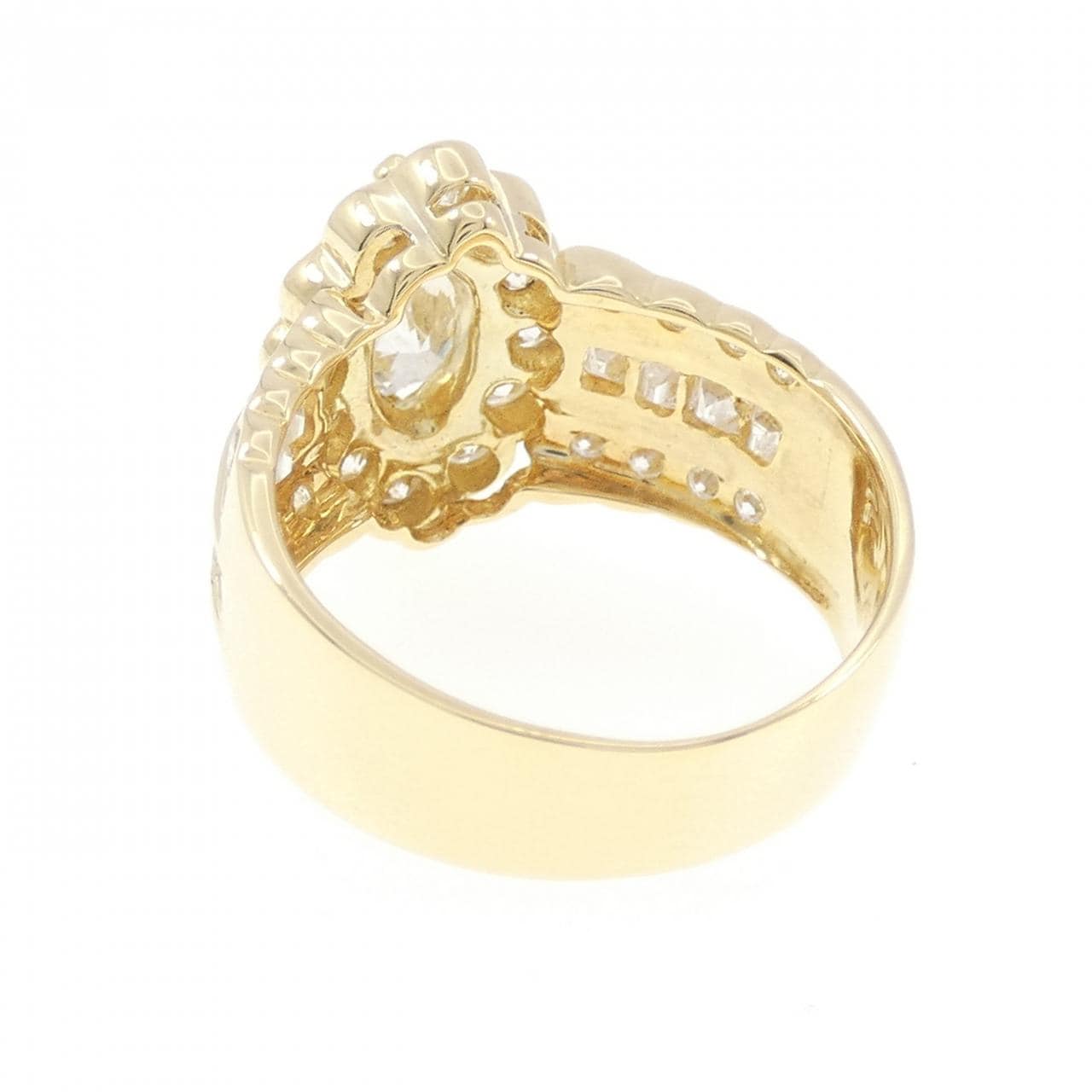 K18YG ダイヤモンド リング 0.95CT
