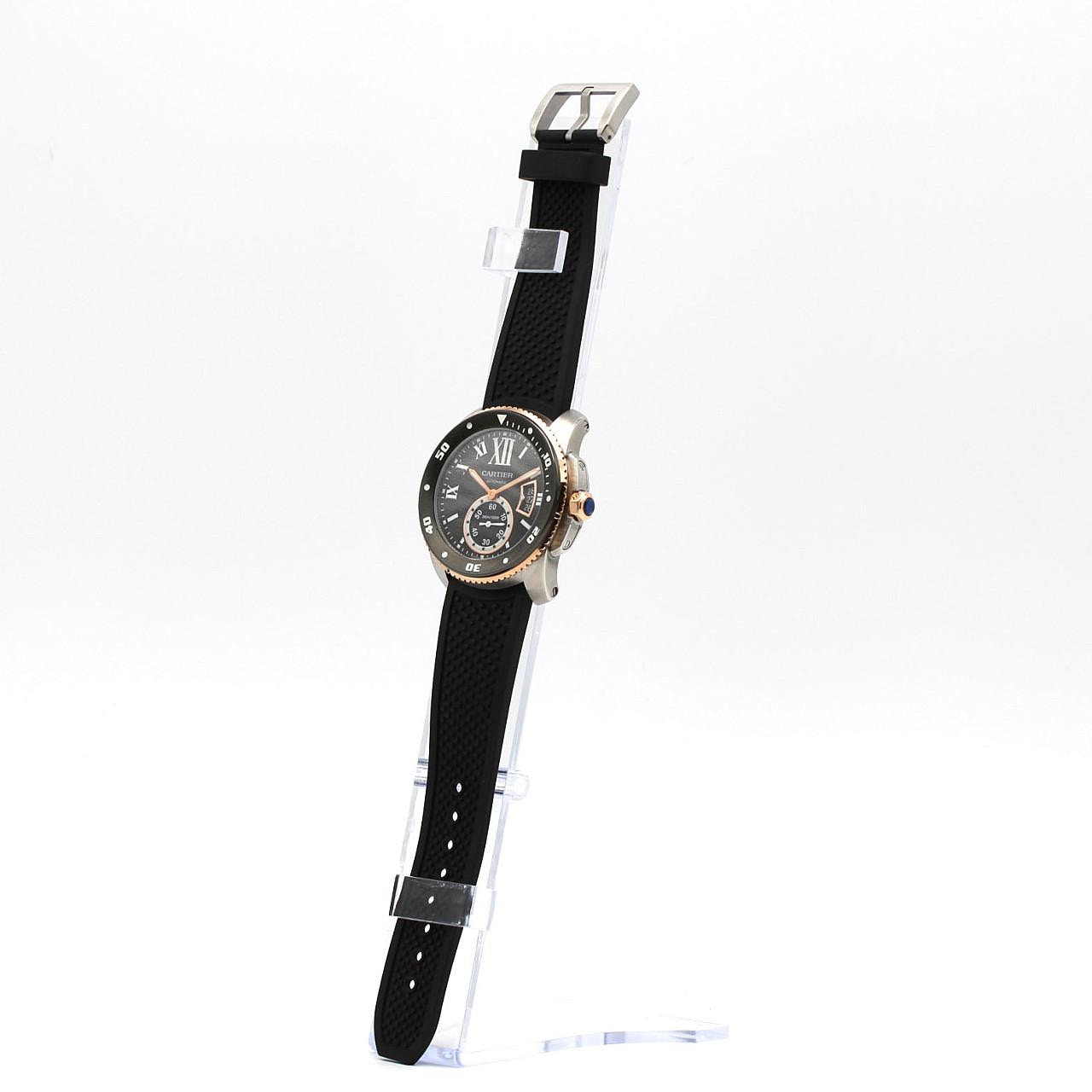 カルティエ カリブル･ドゥ･カルティエダイバー PGコンビ W7100055 SSxPG 自動巻