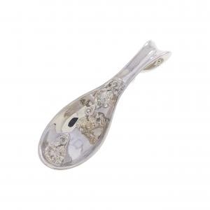 750WG ダイヤモンド ペンダント 0.55CT