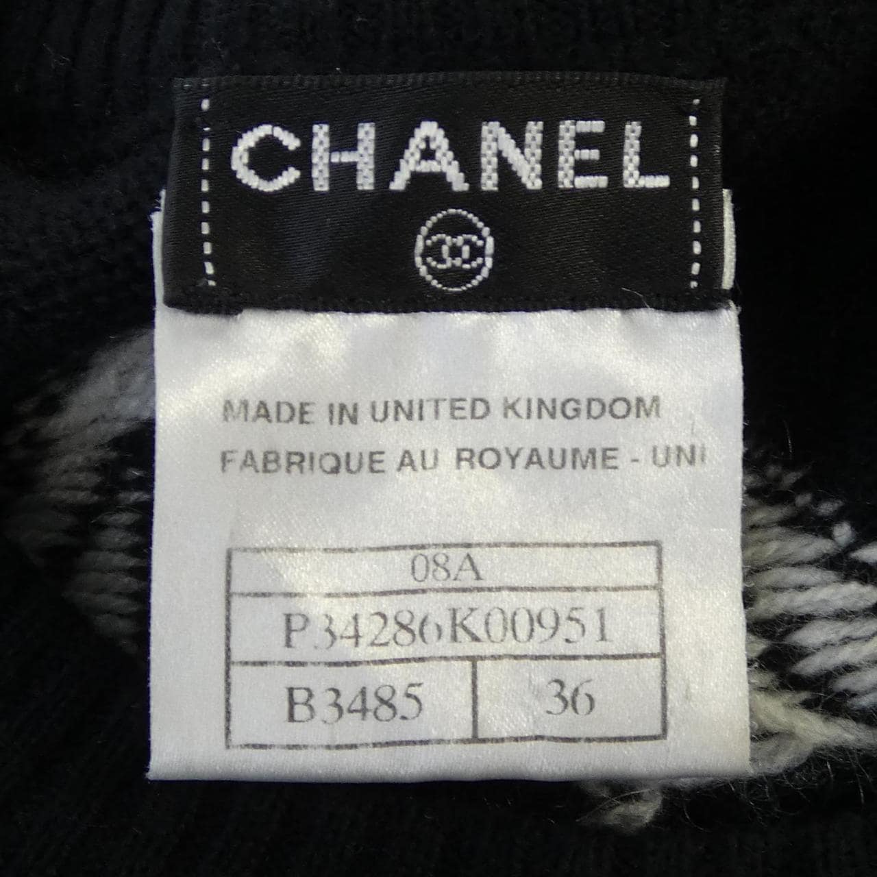 シャネル CHANEL P34286K00951 08A ワンピース