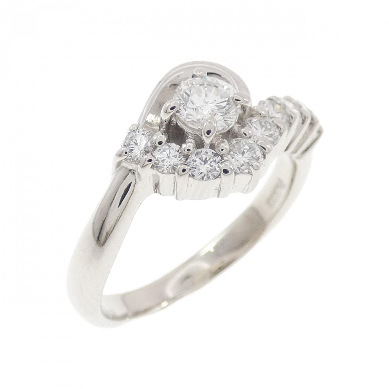PT900 ダイヤモンド リング 0.51CT