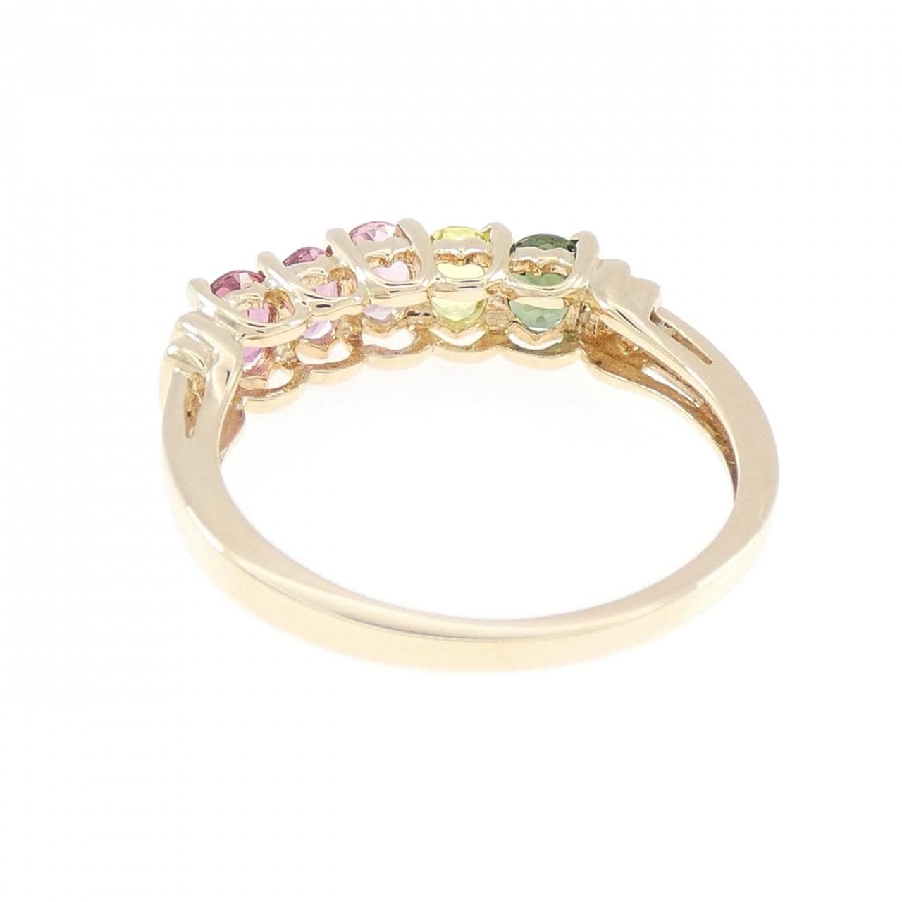 10KYG トルマリン リング