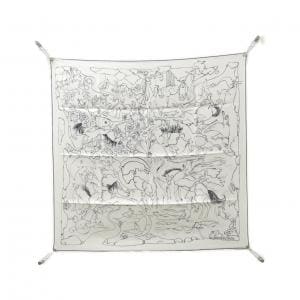 【未使用品】エルメス MILLE ET UN LAPINS カレ 004007S スカーフ